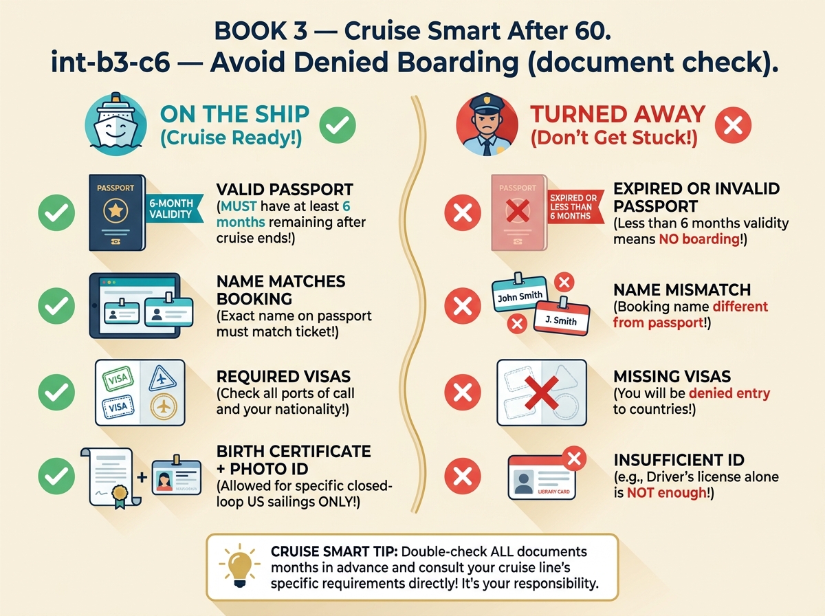 Documents checklist infographic